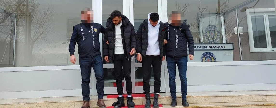 Two suspects arrested for theft from construction site in Kocaeli