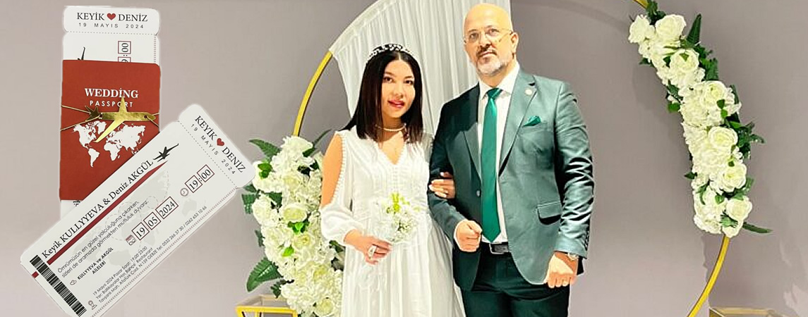 Deniz Akgül and Keyik Kullyyeva to Wed This Weekend