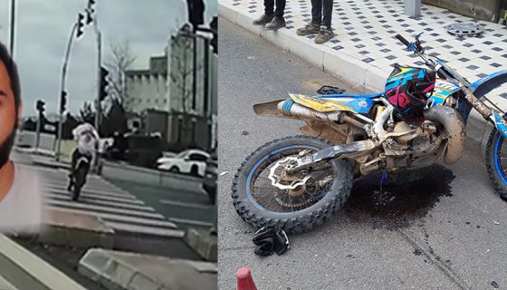 A Tragic Accident with Cross Motorcycle in Izmit: Young Man Lost His Life